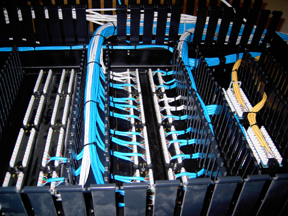 Data Cabling for one of iSectra's Customers